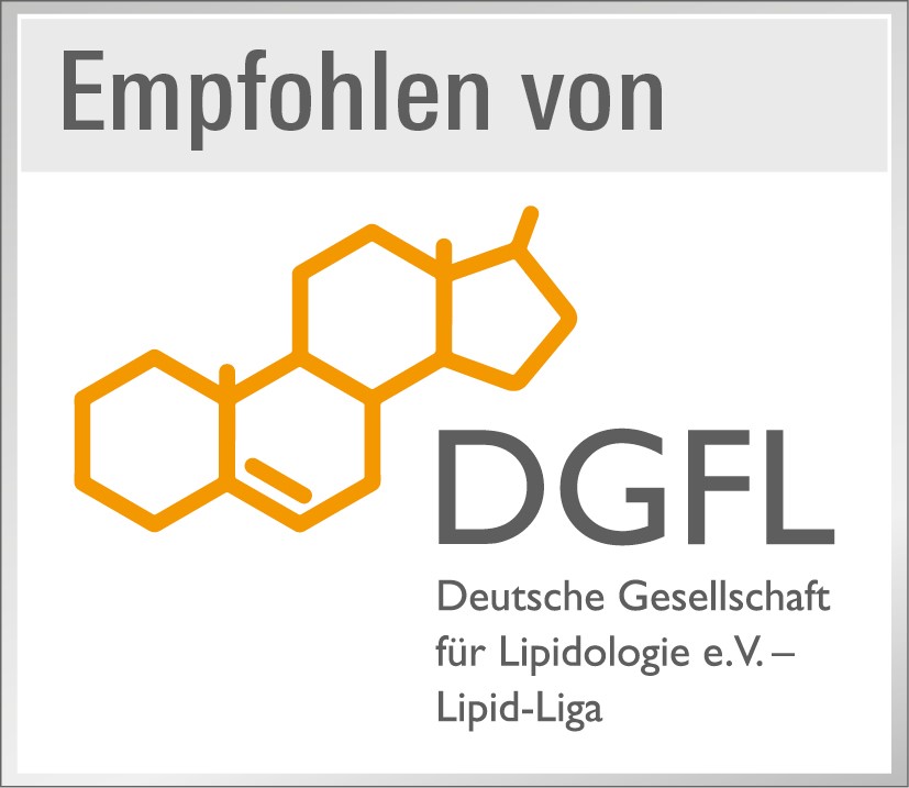 Logo Empfohlen DGFL grau